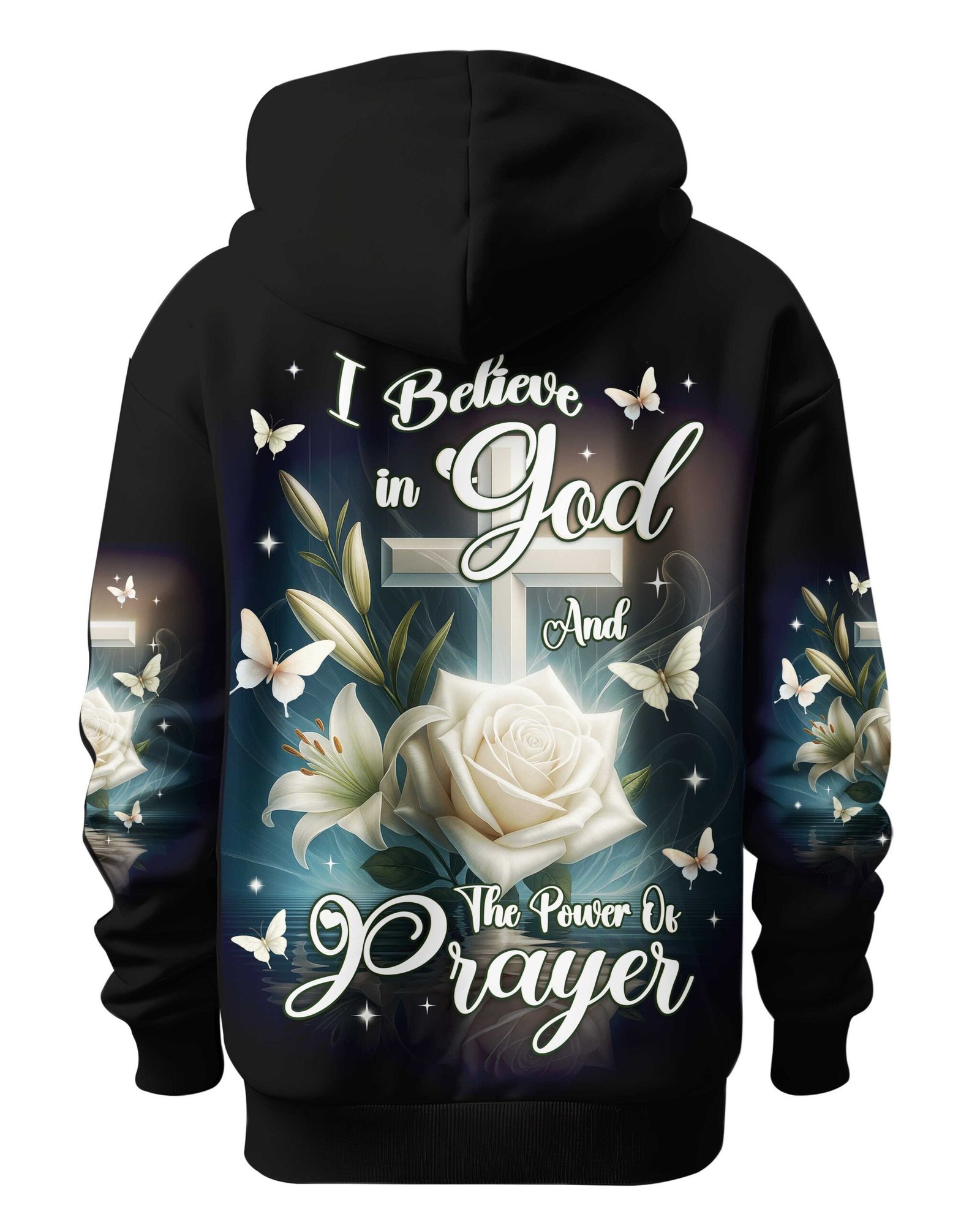 I Believe In God And The Power Of Prayer T-Shirt - Image 6