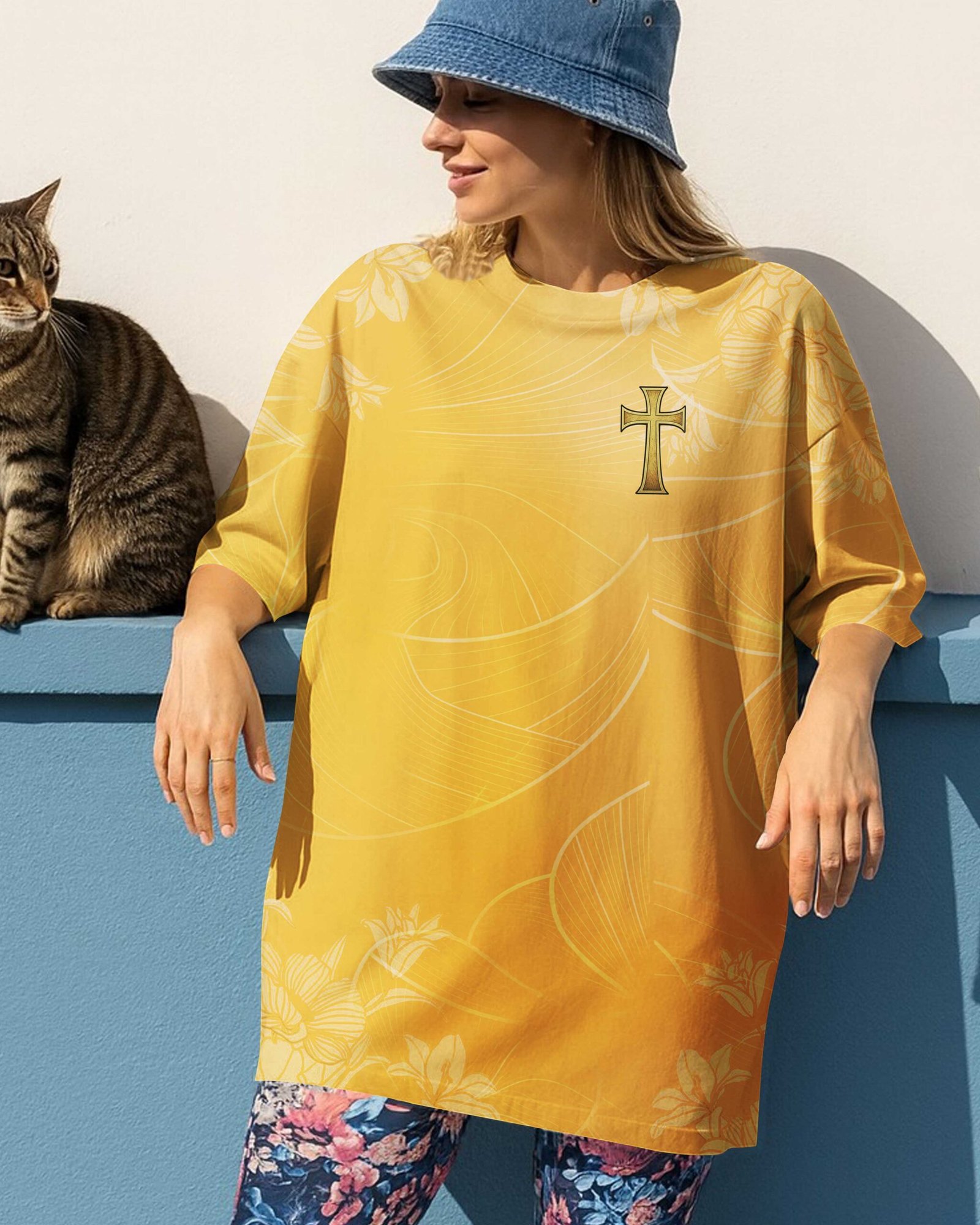 Never Underestimate A Woman Who Believes In Jesus All Over Print T-Shirt - Image 2